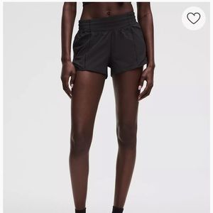 Lululemon hottie hot shorts size 6 grey